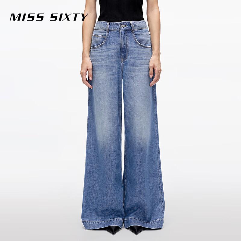 Miss Sixty Женские широкие джинсы Весна 2025