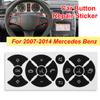 Car Steering Wheel Control Button Repair Stickers Decals New For B/enz E Car Stickers Fix Faded Buttons