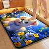 Cute Dog Quick-Dry Non-Slip Diatomaceous Earth Bath Mat