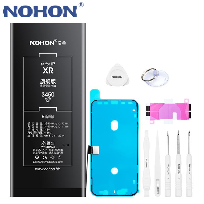 Сменный литий-полимерный аккумулятор NOHON для Apple iPhone XS XR X 8 8P 7 7P 6 6S 6SP