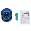 Yo Yo Ball Dark Blue Improve Hand Eye Coordination Plastic Yoyo Ball Toy for Daily Entertainment