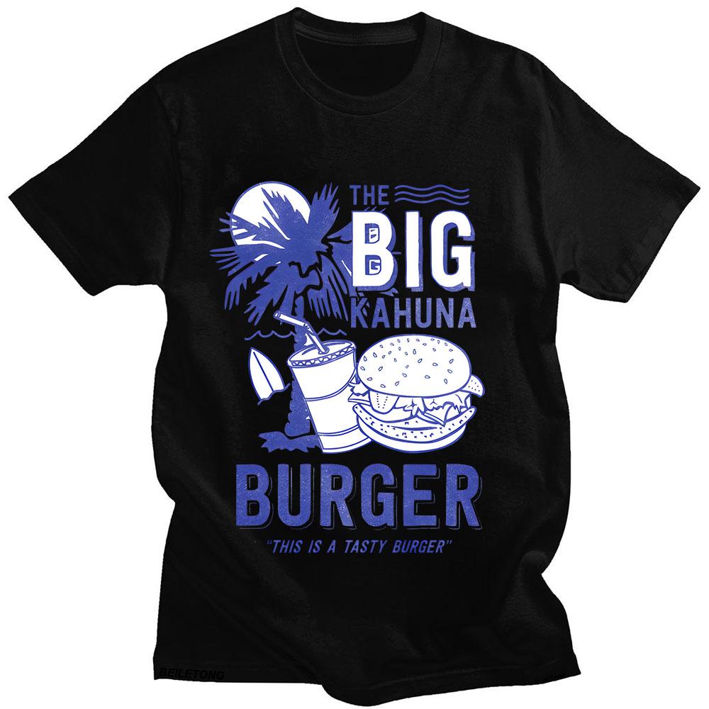 Summer Big Kahuna Burger T Shirt Funko Pop Comic Comfortable Teeshirt Graphic Printing High Quality Cotton Tshirt Unisex Tees