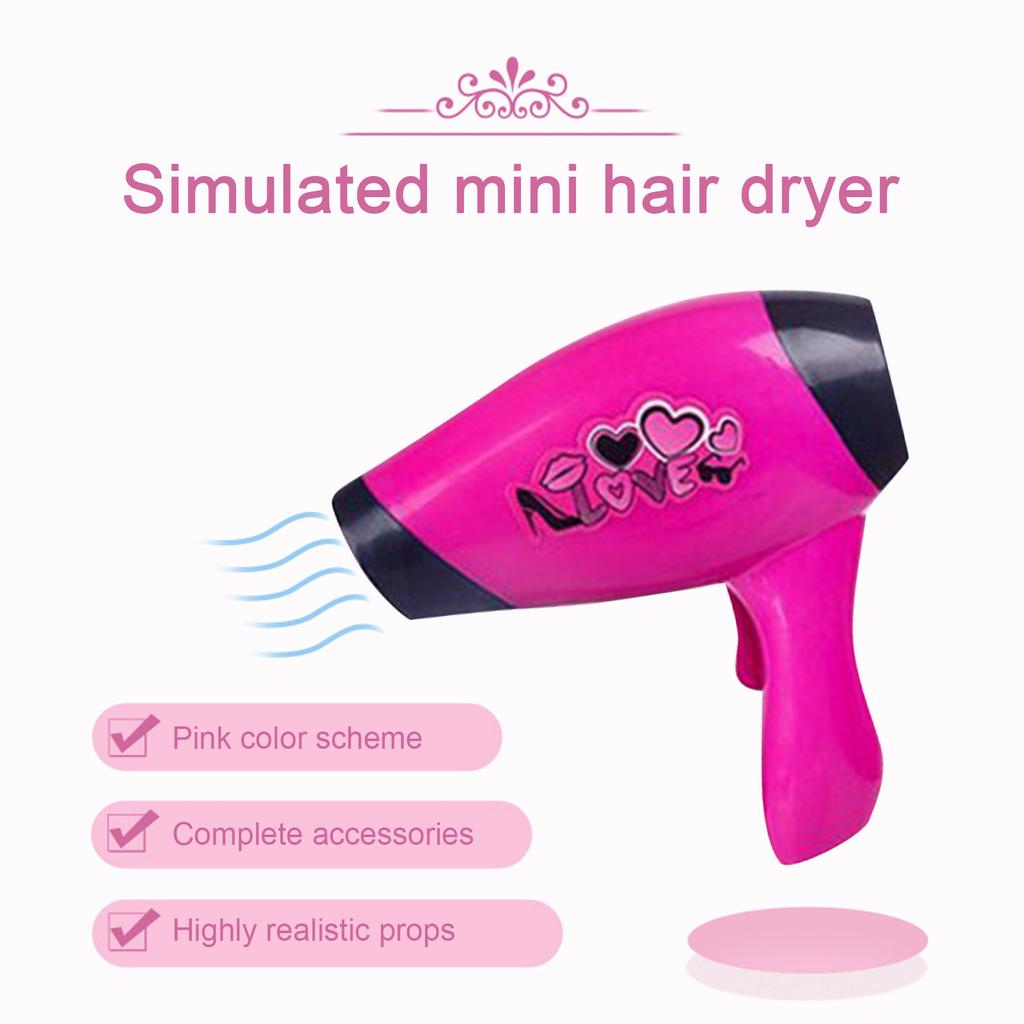 Кукла со стилизованной головой для девочек, прически и макияж, с аксессуарами и феном