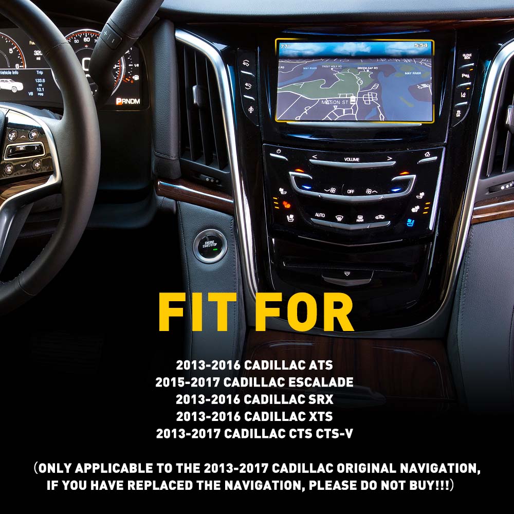 1 шт. Тачскрин Дигитайзер Автомагнитола DVD-плеер GPS Навигация Для Cadillac ATS XTS SRX 2013-2016 Cadillac Escalade 2015-2017
