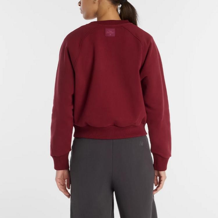 New Balance Толстовки Женские MCR Круглый вырез Умеренный Обычный WT61L61Z-MCR