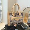 Stylish And Spacious Pu Leopard Print Crossbody Bag For Women Perfect For Outfits Casual