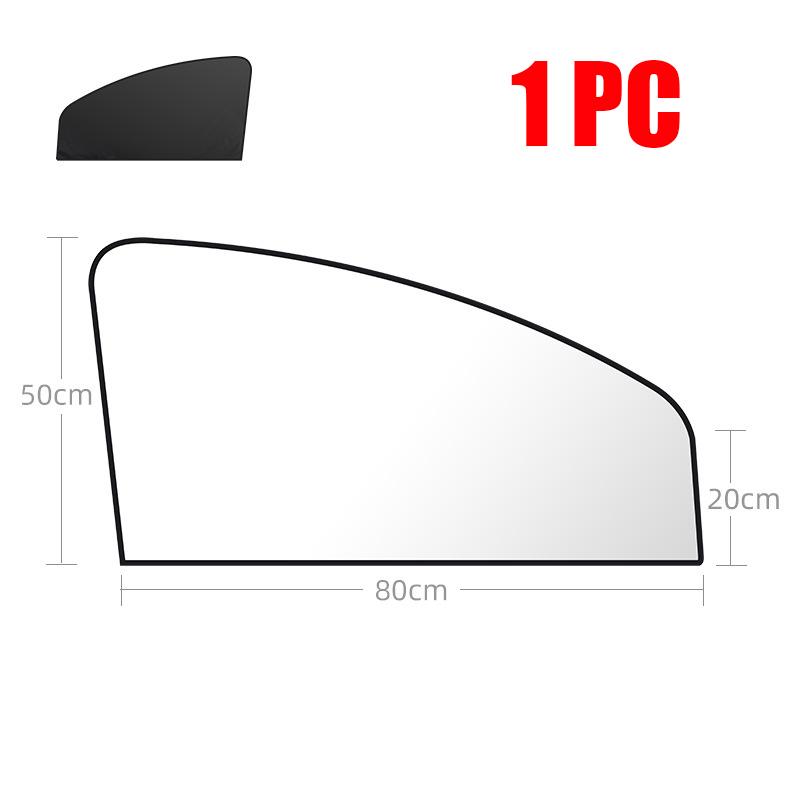 Car Side Window Sun Shade Magnetic UV Blocking Car Curtain Summer Anti-Glare Sun Protection Auto Sunshade for Personal