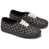 Vans Аутентичная вышитая шахматная доска — черные кроссовки унисекс VN0009PVCJK