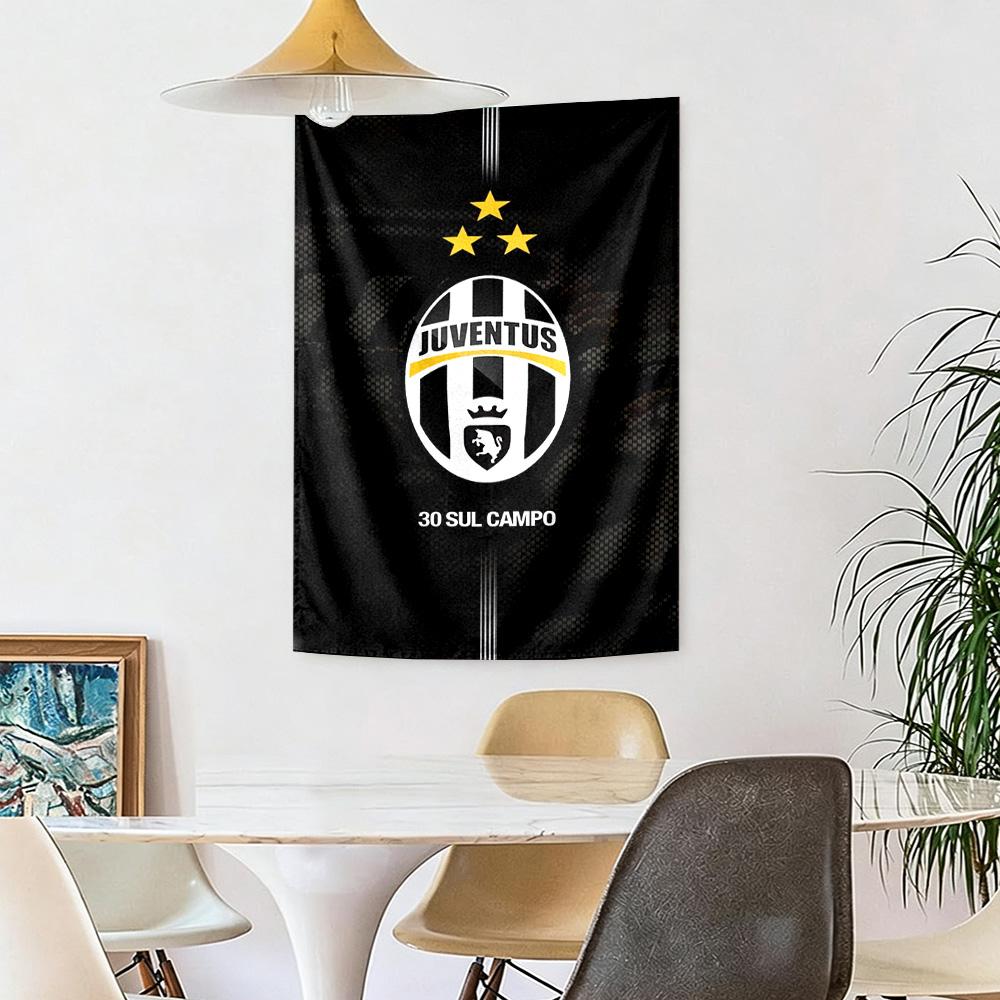 Juventus Wall Decor Tapestry Art For Pet Memorial Birthdaywedding Party Backdrop Family Gift