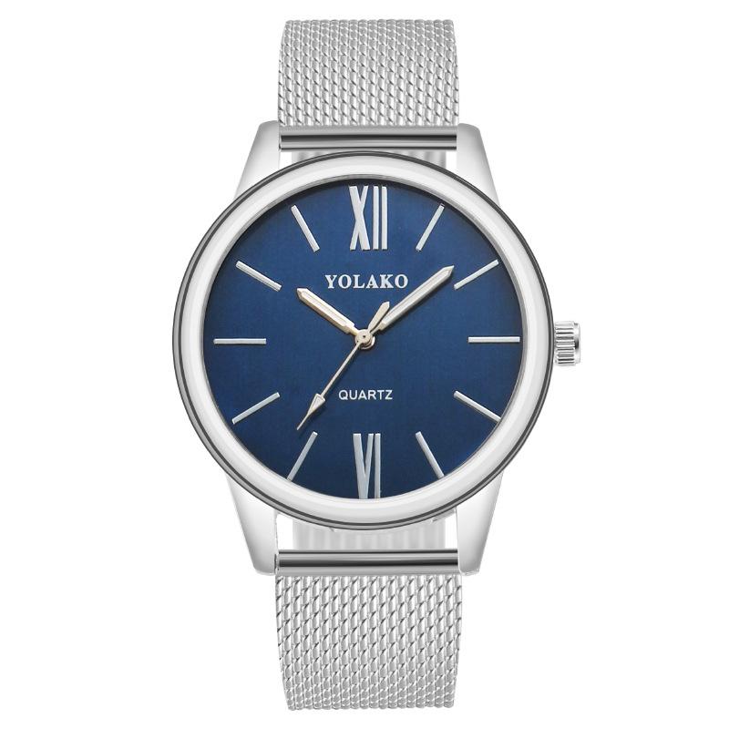 Простые и стильные мужские часы мужские часы пластиковый ремешок кварцевые часы мужские часы