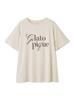 Gelato Pique Rayon Logo PWCT252243BEGF T-Shirt