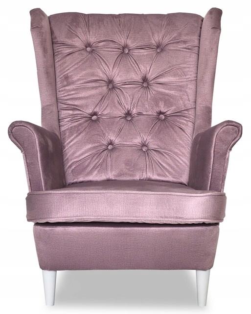 Gaja Scandinavian Family Furniture кресло с подголовником сиренево-розовый салон красоты