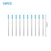 10 Pcs/Lot Rotating Metal Pen Refill Special Ballpoint Pen Refill Rod Cartridge
