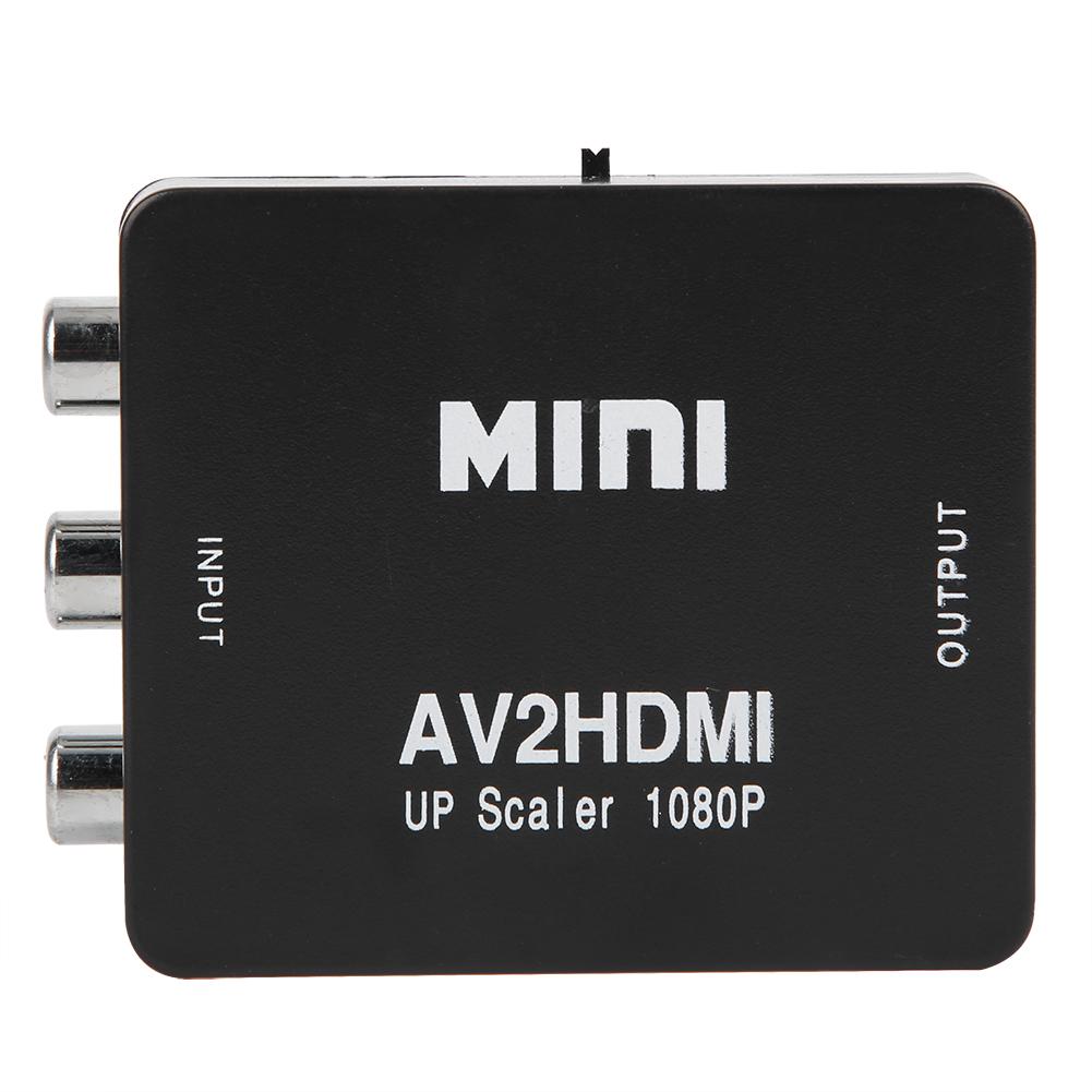 AV в 1080P 60 Гц Выходной Адаптер Высокой Четкости Видео Конвертер с USB-Кабелем