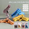 1:3 Миниатюрный игрушечный пистолет из сплава Модель MP7 M10 Револьвер Пистолет Игрушечный пистолет Мягкая пуля Может стрелять Игрушечный пистолет-пулемет