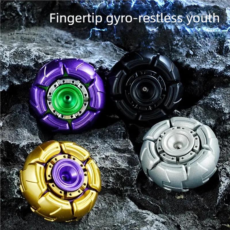 Открывающийся и закрывающийся пальчиковый гироскоп Fidget Spinner Hand Spinner Декомпрессионный Снятие стресса Аутизм Игрушки Fidget Подарки для взрослых и детей