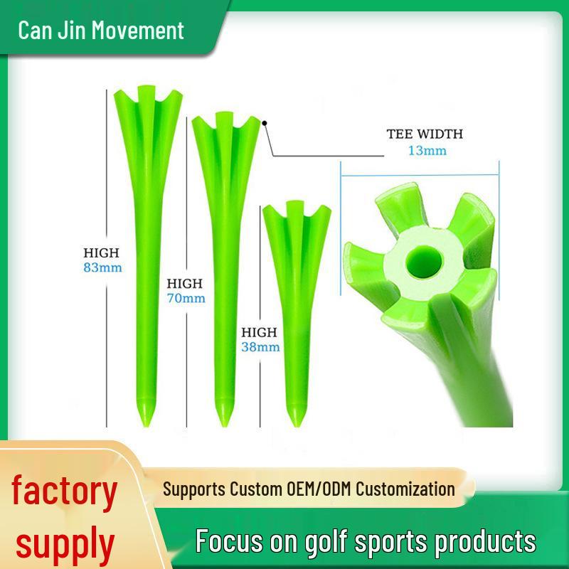 Five-Claw 38mm Plastic Golf Tee Ball Holder