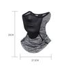 Breathable Full Face Mask Windproof Dustproof Neck Gaiter Fashion Bike Mask  Summer