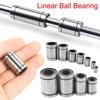 Прочная CNC деталь для 3D-принтеров LM3UU LM4UU LM5UU LM6UU Втулка Стальной линейный шарикоподшипник LM8UU LM10UU LM12UU LM16UU