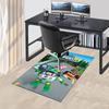 1pc Robocar Poli Adventure Carpet for Playroom Bedroom Living Room Sofa Home Decor,kids Game Area Rug Non-slip Floor Mat Y730158