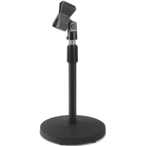 TOA ST-66A Desktop Microphone Stand with Clip-on Microphone Holder