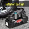 Portable 12V Electric Car Tire Air Pump - Single Cylinder