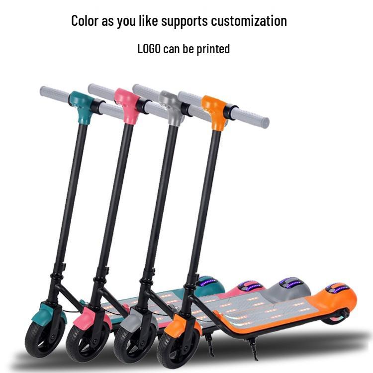 Электрический двухколесный детский самокат - Игрушка для поездок