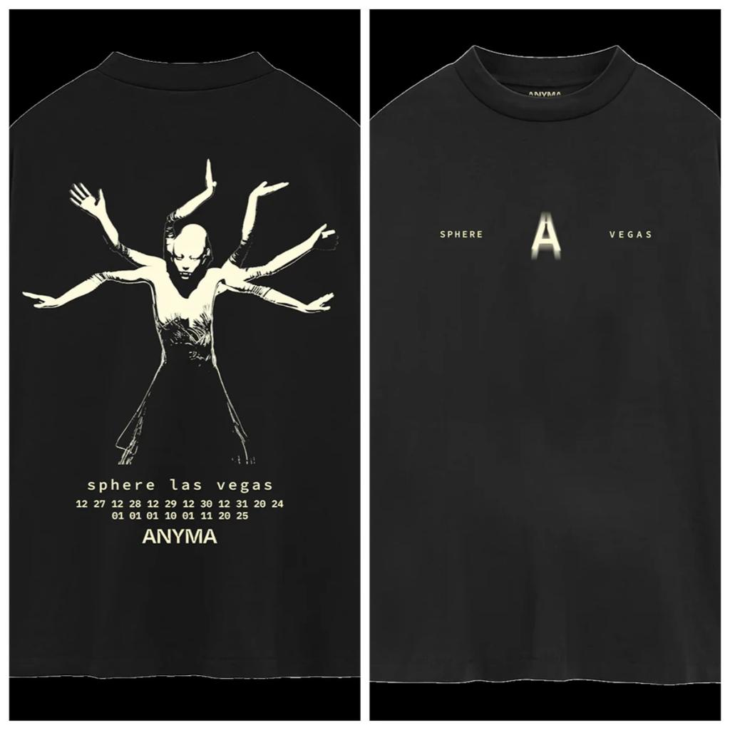 Футболка Anyma ADAM X Мужские футболки Круглый вырез Влагоотводящая Повседневная Спортивная 100% Хлопок Свободная Унисекс Футболка Оверсайз Графические футболки