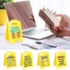 Yellow Funny Office Decor Acrylic Office Decorations Durable Office Signage  for Home Decor