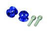 POSH FAITH Мотоциклетные аксессуары NASA Тип Сетчатый якорь 6 мм Синий 004016-01