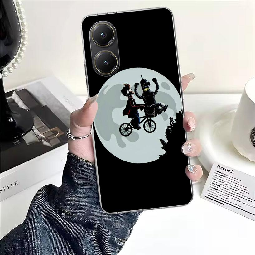 Futurama Planet Express Мягкий чехол для телефона для Xiaomi Redmi 15C 15 13C 13 Poco X5 X6 X7 F7 Ultra M7 12C 12 10 10C 9C 9A 9T 9 Fundas