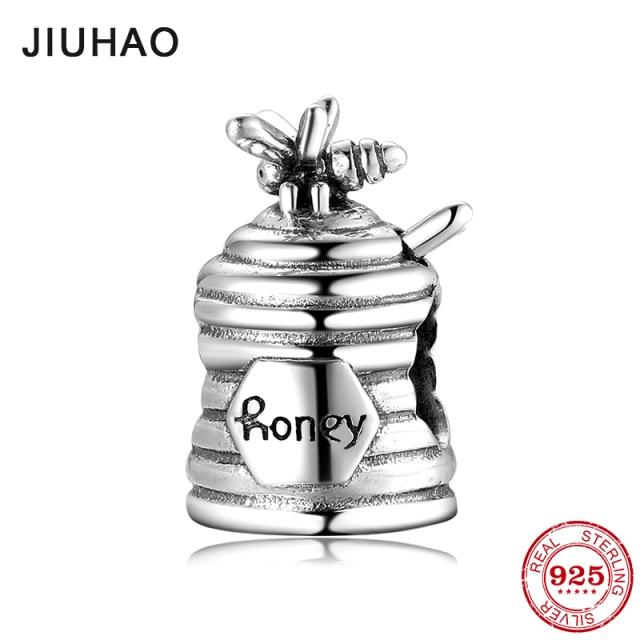 Новая мода 925 стерлингового серебра Love Free Time сердечко кофейная чашка бусины подходит оригинальный Jiuhao шармы браслет браслеты Diy ювелирные изделия