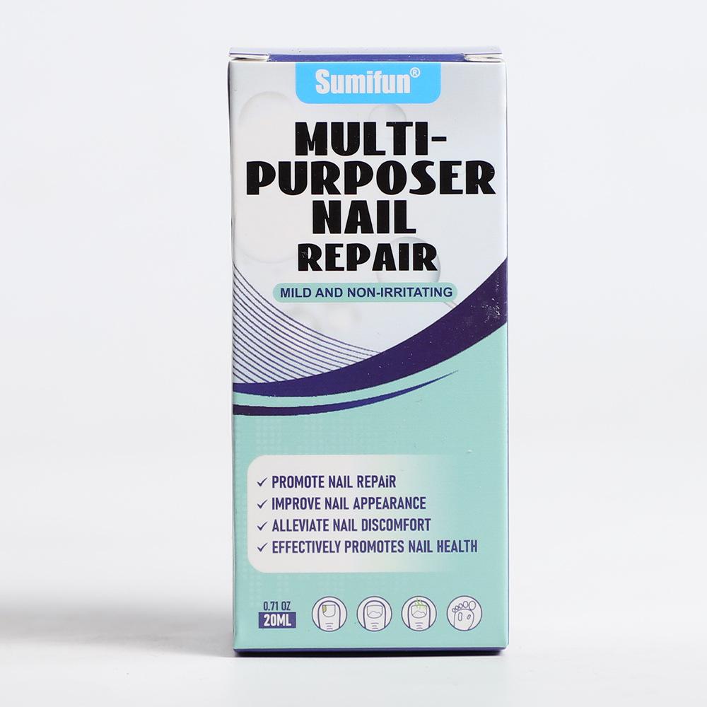 Gray Nail Paste, Thickened Shiny Nail, Gray Nail Repairs, Clean and Soft Nail Paste, Care for Hand, Foot and Toenail Decay