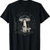 Винтажная футболка в стиле Witchy Mushroom Goblincore Лунный Лес