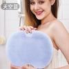 Silicone Massage Shower Mat Non-slip Wash Foot Pad Foot Exfoliating Bathroom Rub Back Brush with Sucker Bath Massage Brush Pad