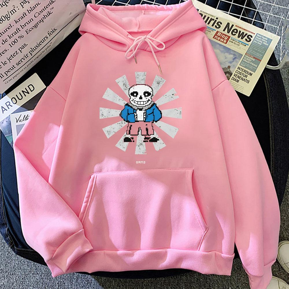 Game Undertale Sans 2025 New Hoodie Cartoon Print Fleece Cute Sweatshirt for Autumn/Winter Unisex Clothing Sudaderas Pullovers