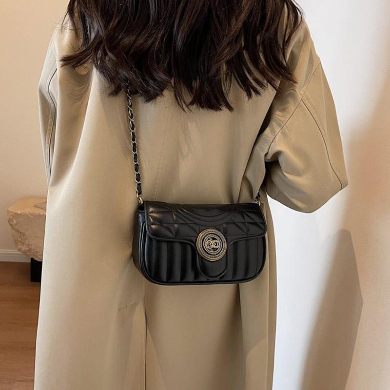 Новинка 2024 года, женские сумки, модные модные сумки на плечо, универсальные сумки через плечо с бриллиантами, сумки на цепочке, элитные сумки