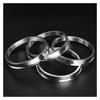 Wheel Spacer 4pcs 108/113/112 To 106/67.1mm Hubcentric Ring OD=108/113mm ID=106/67.1mm Aluminum Wheel Hub Ring Spacer(112-67.1)