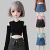 Cute Off Shoulder Top T-shirt Fashion Princess Skirt Clothes for 1/6 BJD 30cm Dolls