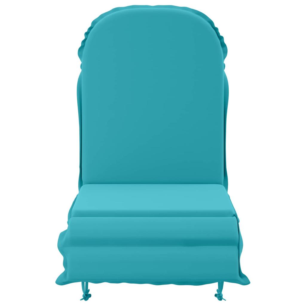 Sun Lounger Cushion GEMERT 100percent Polyester Turquoise