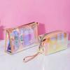 Up Brush Bag Women Transparent Travel Cosmetic Bag Zipper Makeup Pouch Toiletry Organizer Wash Bag