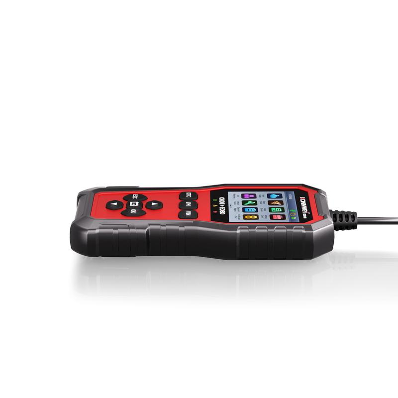 KONNWEI KW340 Автомобильный OBD2 Диагностический Инструмент CAN EOBD 3-в-1 Тест Двигателя Батареи Чтение Сброс Кодов Неисправностей Данные в Реальном Времени Инструмент Проверки Лямбда-Зонда