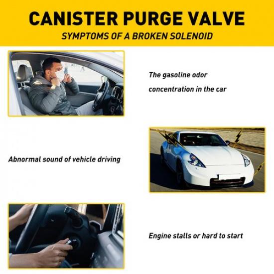 Vapor Canister Purge Solenoid Evap Vent Control Valve Fit For NISSAN Infiniti US