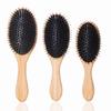 Phyllostachys Pubescens Bristle Round Bead Air Cushion Comb Comfortable Portable Scalp Massage Airbag Comb