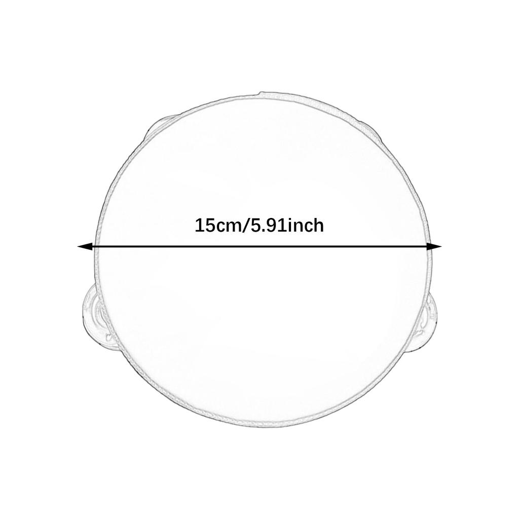 Wooden Tambourine Cute Cartoon Handheld Drum Bell Kid Educational Toys for Dancing Game Percussion Musical Instrument