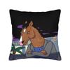 Аниме Наволочка B-BoJack H-Horsemans Мягкая Наволочка Для Дивана Кушетки Кровати Гостиной Милые Смешные Наволочки