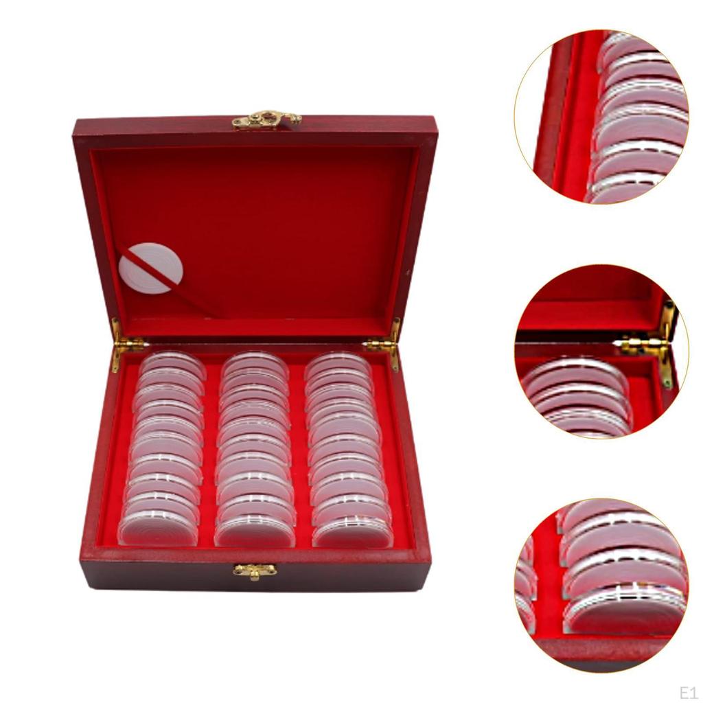 Памятная витрина для коллекционирования, регулируемая коробка для хранения медалей и долларов