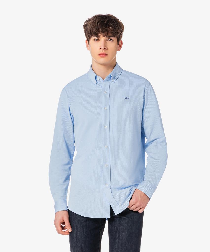 LACOSTE Men'S Jersey Striped Shirt Ch542E-56G Aey
