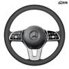 Genuine Leather Steering Wheel Cover Mercedes-Benz GLC300L C260L E300 A200L GLB GLE350 38cm Diameter Universal Fit