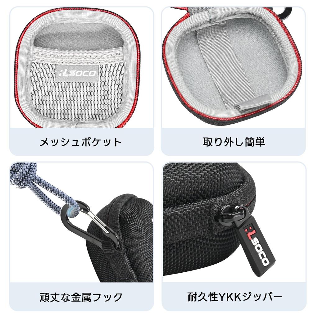 Чехол для хранения RLSOCO QUANTUM STREAM WIRELESS беспроводной конденсаторный микрофон совместимый с клипсой/USB Type-C (Только случай)